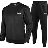 Brimisal Men's Tracksuits 2 Piece Sets Outfits For Men Sweatsuits Long Sleeve Crewneck Pullover Active Jogging Sportswear