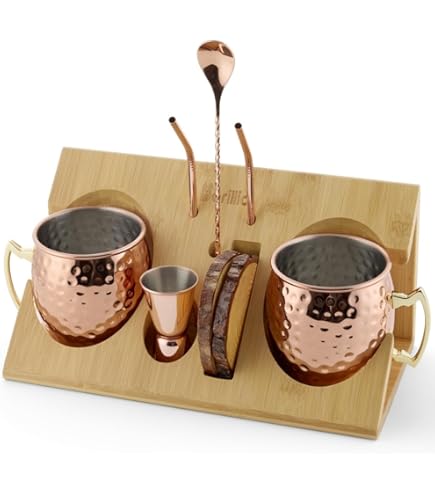 Amazon.com: Tito's Vodka Copper/Stainless Steel Lined Mug