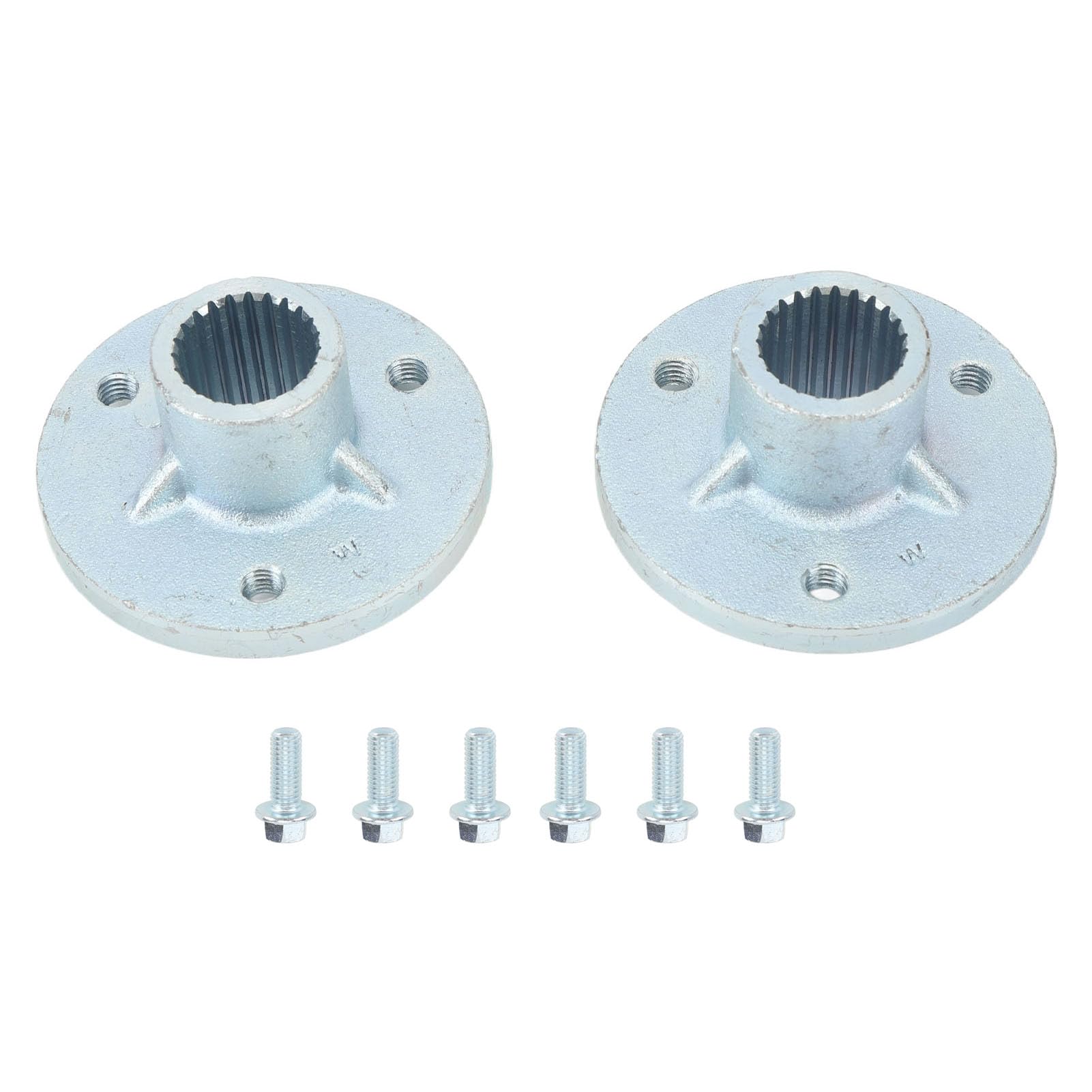 Photo 1 of KIMISS 3 Stud Rear Axle Wheel Hub Kit for ATV Go Kart, Fits 5inch Tyres, Left Right Compatible, Quad Motorcycle Rear Wheel Hub with Screws