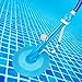 VINGLI FCH Pool Cleaners Vacuum Half Automatic Inground Pool Cleaners Creepy Crawly Pool Cleaner Pool Care up to 16' x 34'