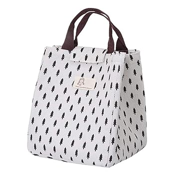 COOFIT Picnic Tote Portable Casual Thermal Lunch Handbag Bento Tote Bag