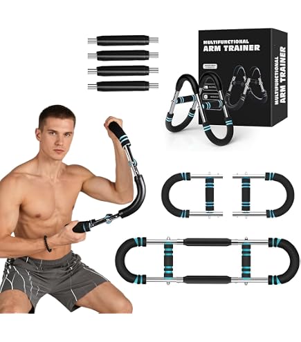 Twister Bras Réglable 30-50 Kg – Ressort En Acier, Poignées Mousse, Pliable, Pour Poitrine, Biceps, épaules Et Dos