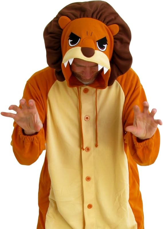 Lion Onesie Small Amazon.co.uk Clothing