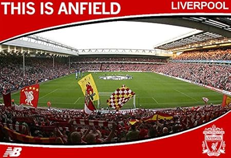 Large This Is Anfield Stadium Liverpool F C Photo Fridge Magnet Photo Fridge Magnet Amazon Co Uk Kitchen Home