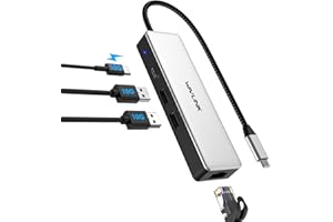 WAVLINK USB C to 2.5 Gbps Ethernet Adapter with 85W PD Charging, Aluminum Portable 10Gbps USB C Hub for Laptop, MacBook Pro/Air, iPad, XPS