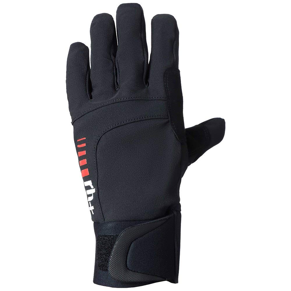 rh+ Unisex Storm Gloves, Black/Red, XL