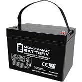 ML-GROUP34-12 Volt 60 AH, Internal Thread (INT) Terminal, Rechargeable SLA AGM Battery