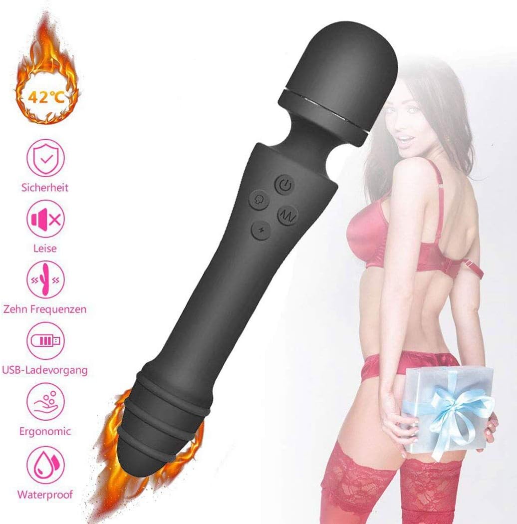 7 Mode Perfect Size Waterproof Vibrating USB Rechargeable Charging Heating G špót Vǐbrátôrs Adûllt Tool for Women Female UINF058