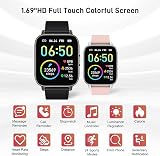 Motast Smart Watch Fitness Tracker 1.69" Touch Screen HR Sleep Monitor IP68 view 2