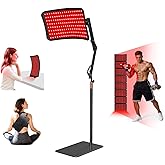 Upgraded 4-in-1 Red Light Therapy Lamp,Infrared Light Therapy with 660nm Visible Red Light & 850nm Invisible Infrared Light with Floor Stand,Infrared Light Therapy for Body