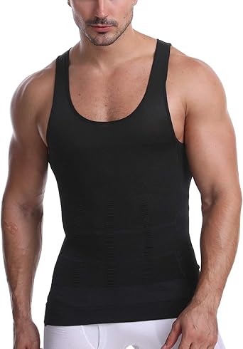 men's body shaper slimming shirt