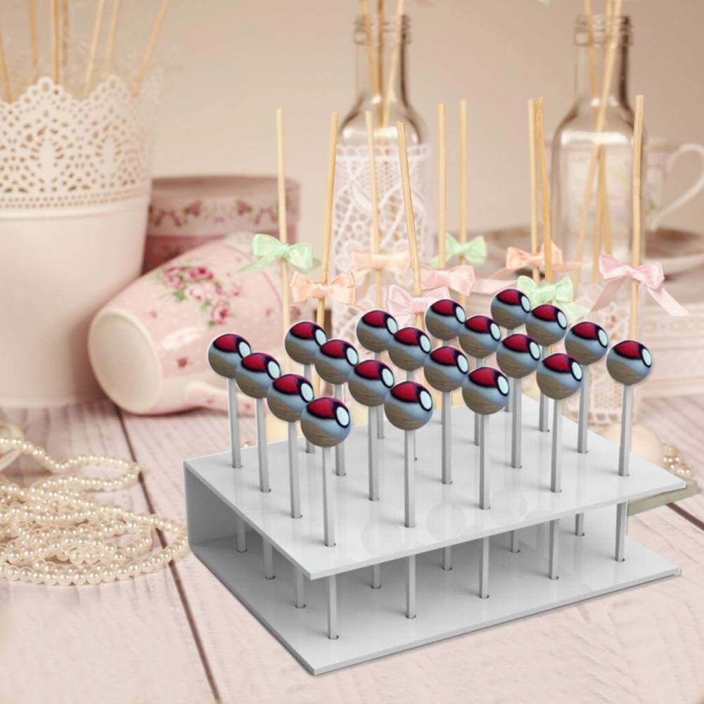 Piatti, ciotole e vassoi Acrilico 20 Fori Leccalecca Espositore Per