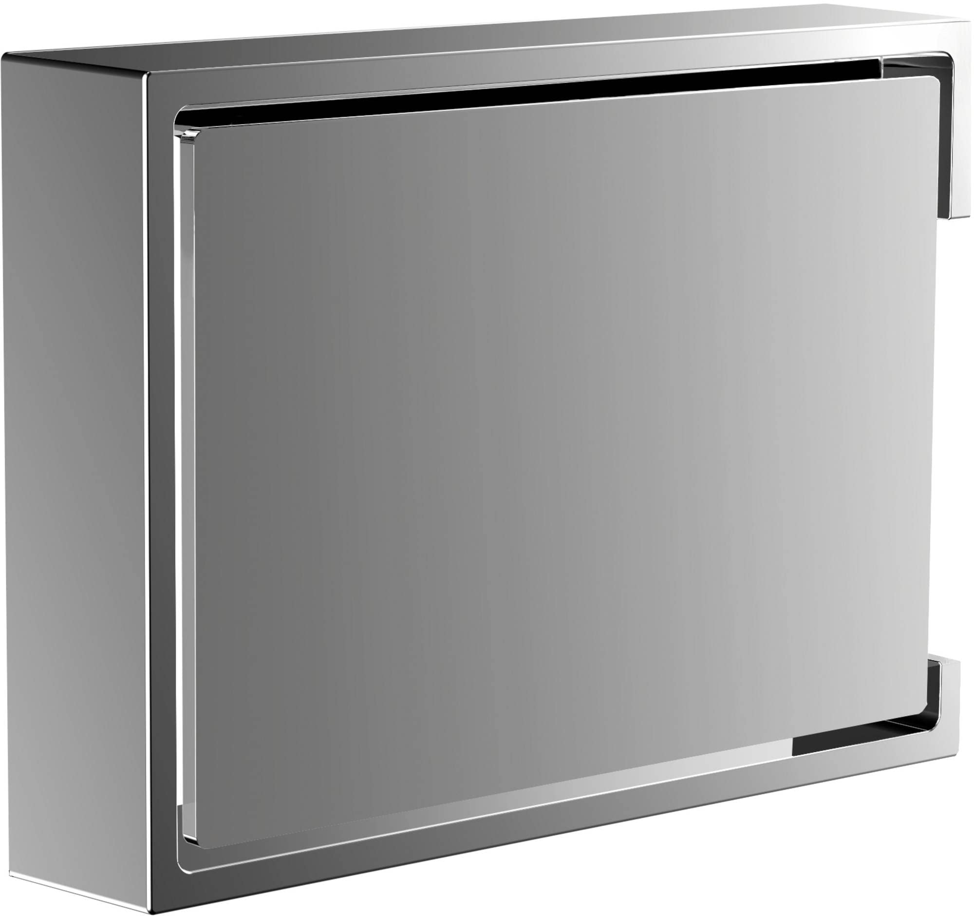 Emco Liaison 180000100 Wall Mounted Toilet Roll Holder with Lid