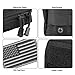 AMYIPO MOLLE Pouch Multi-purpose Compact Tactical Waist Bags Small Utility Pouch (Black Small Pouch)