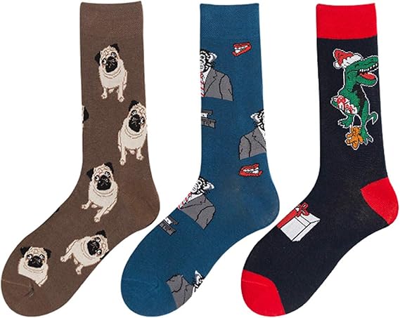 Amazon Co Jp 3ペア 吸汗通気 スポーツ ソックス ビジネスソックス スケートボードソックス カップルハイトップロングチューブ 服 ファッション小物