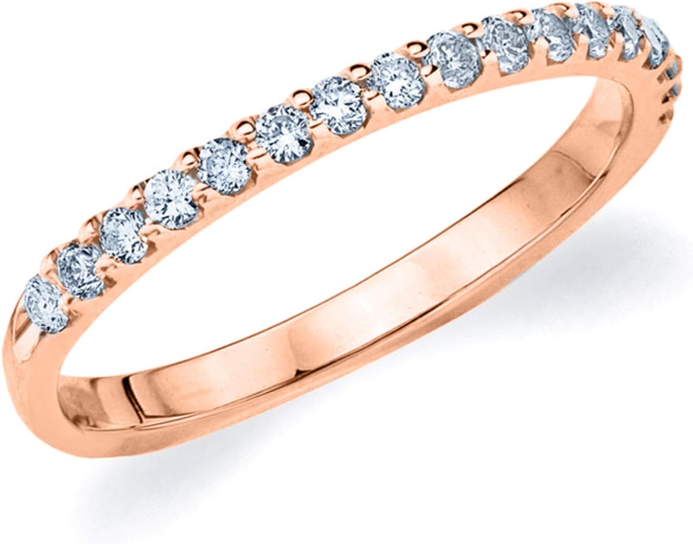 Legacy 1/3 CT Lab Grown Diamond Wedding Ring in 10K Gold, Sparkling in F-G Color and VS Clarity