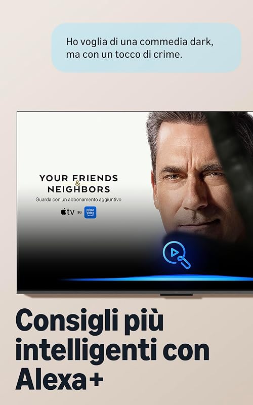 Fire TV Stick 4K (ultimo modello), streaming 4K semplice, nuovo telecomando Fire TV, tutte le tue app in un unico posto, TV in diretta gratuita, trova i contenuti più velocemente con Alexa+