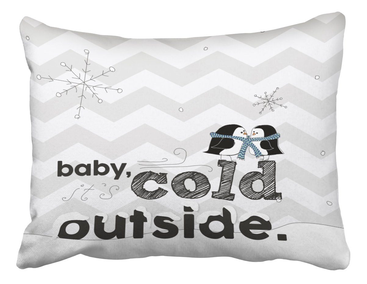 Buy Emvency Pillowcases Xmas Decoration Baby Its Cold Outside