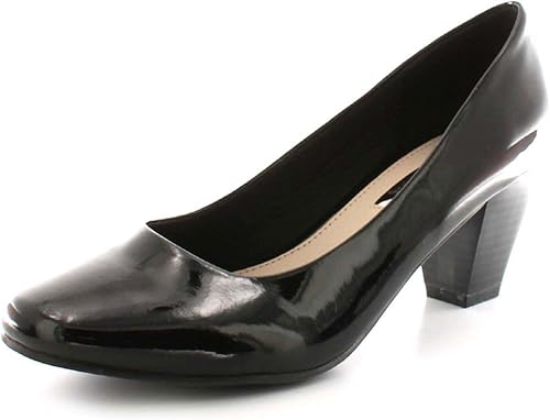 black patent court shoes uk