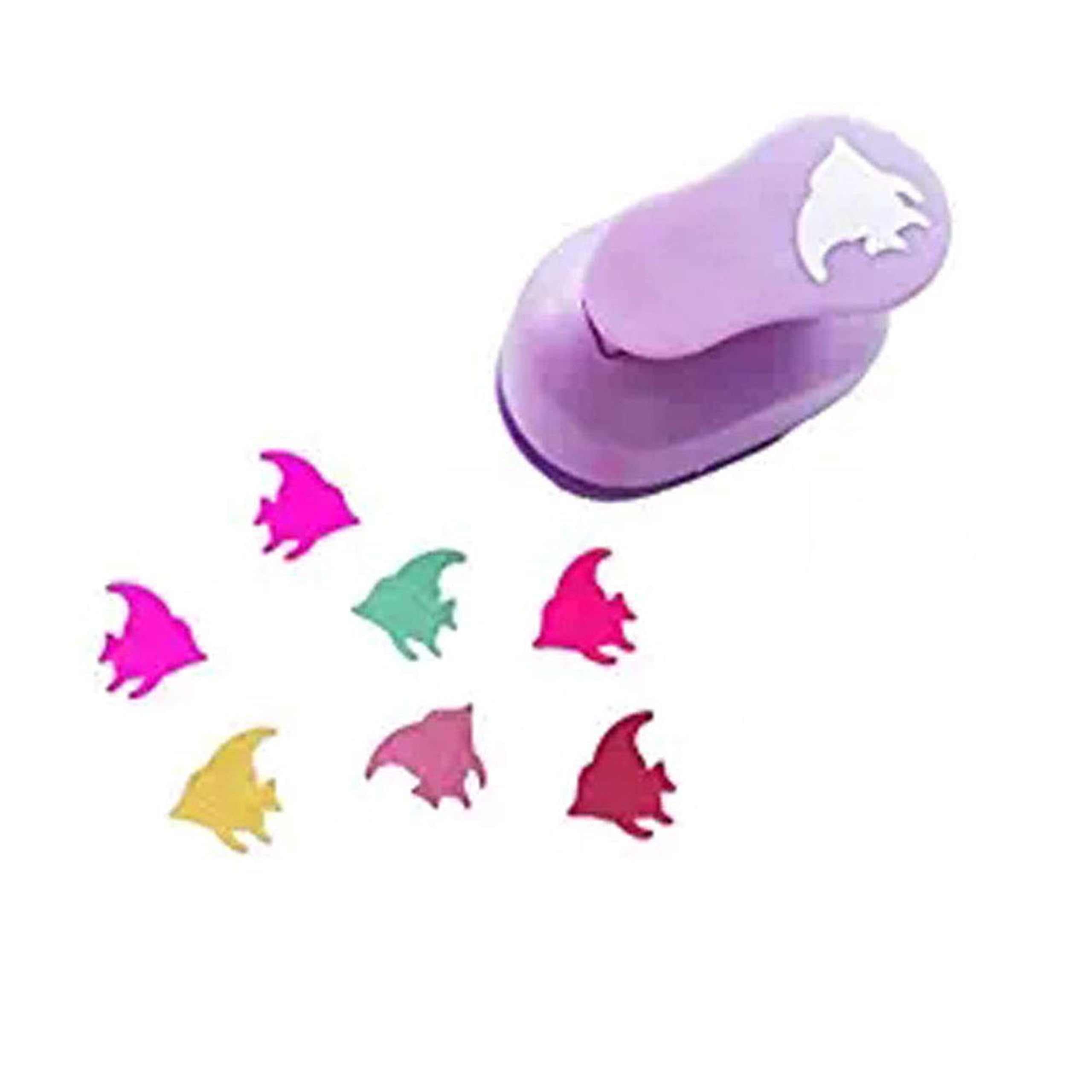 Carykon 1" Clever Lever Craft Punch - Paper Cutting Shape (Fish)