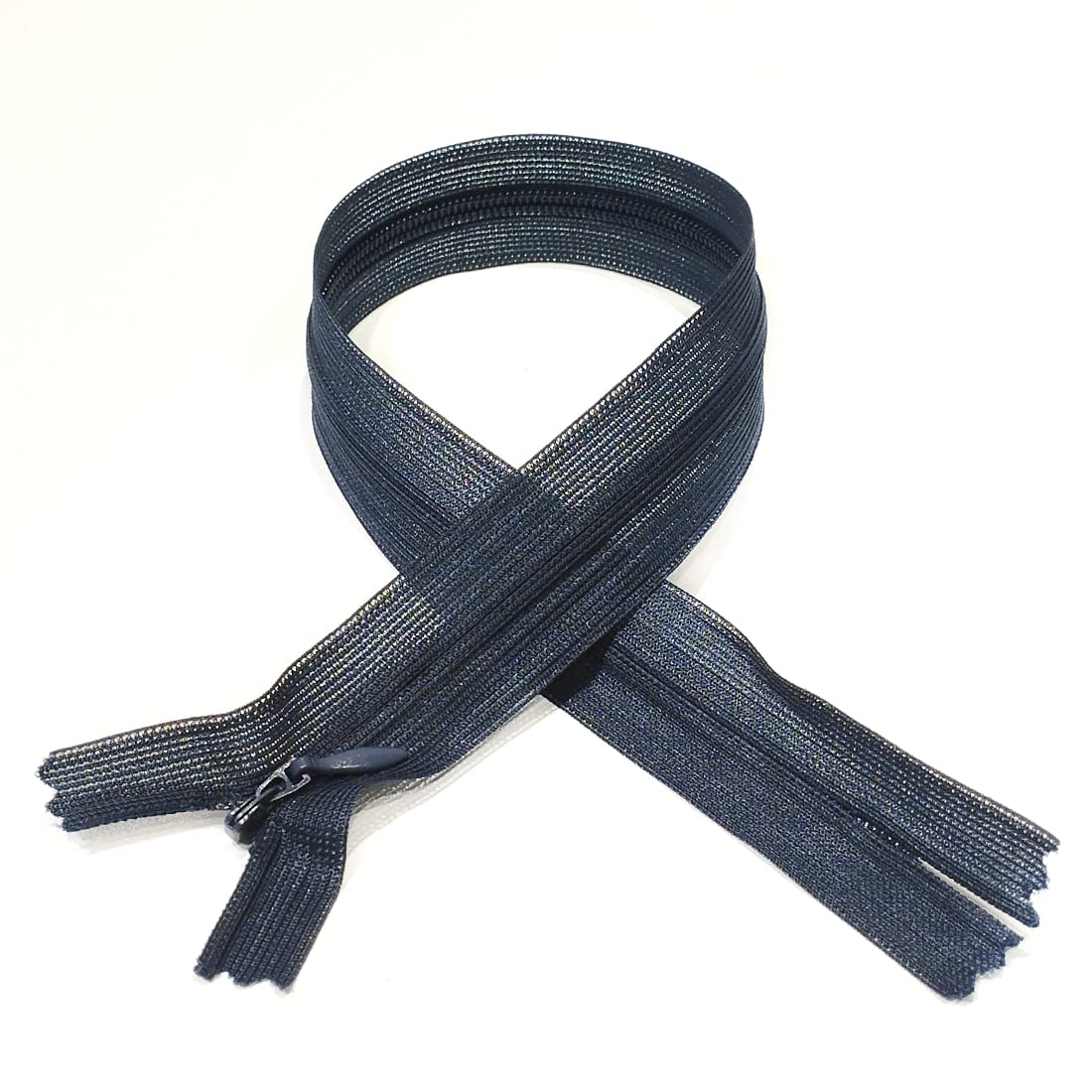 Invisible Zipper Closed, 5 Sizes and 20 Colours #3, Fine Zipper, Elegant and Discreet for Sewing on Clothes, Dresses, Skirts, Sewing Zipper, (50cm 25pcs, 1320)