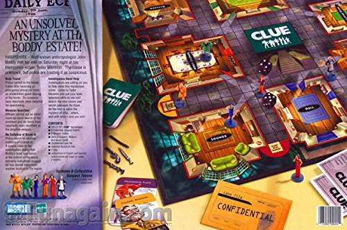 CLUE Detective Game (2005 Edition)