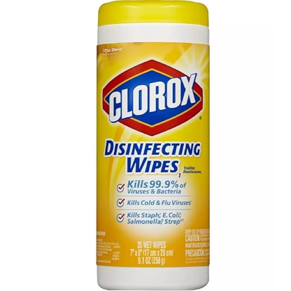CLOROX DISINFECTING WIPES, CITRUS BLEND 35 EA