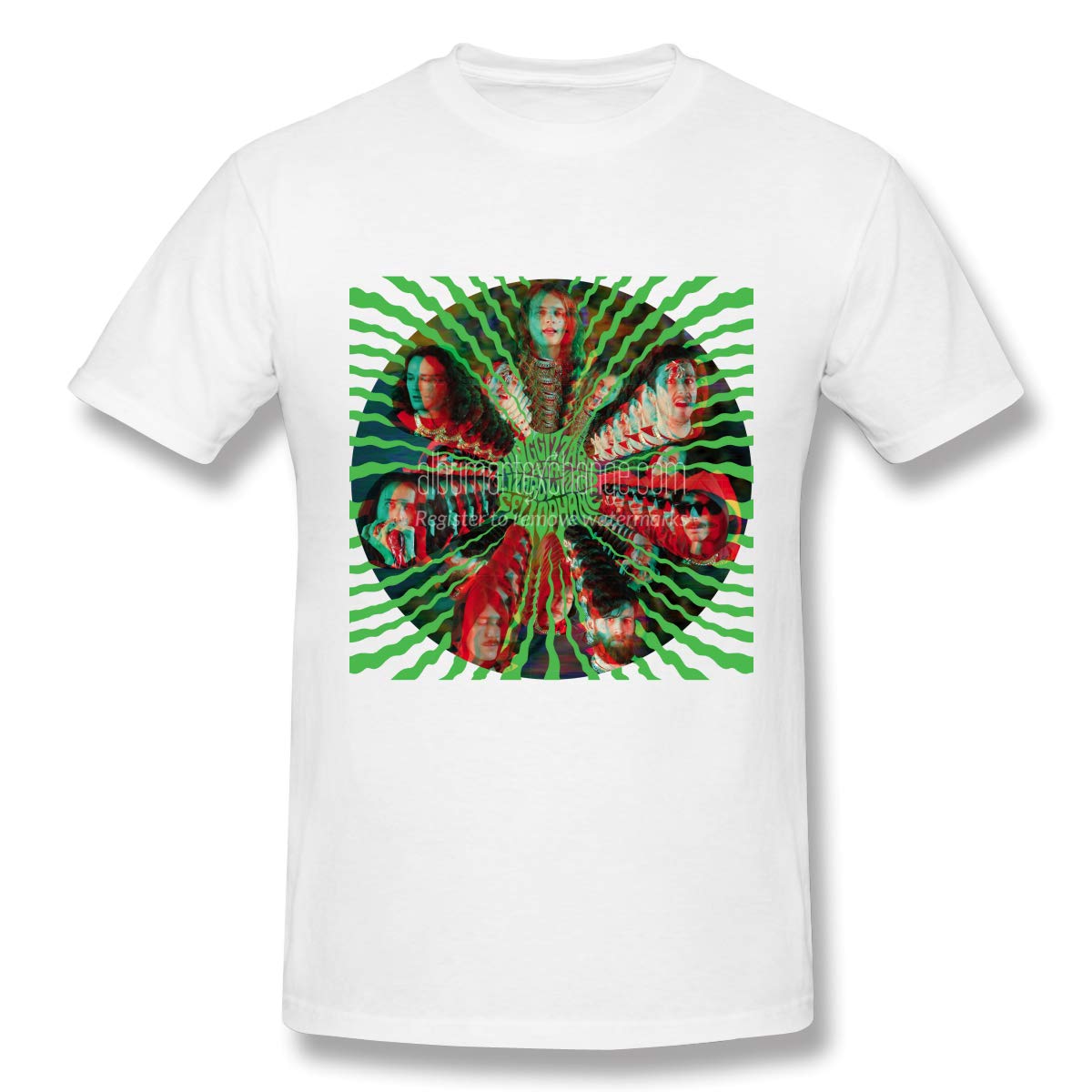 Fwadgacx King Gizzard And Lizard Creative Classic Basic Short Sleeve T-shirt T-shirt Black