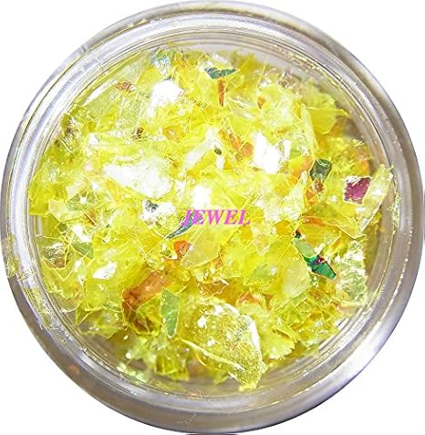 Amazon Jewel 乱切りホロ 0 7g入り 12色から選択可能 クラッシュホログラム パステルカラー 素材 手芸 レジン ネイルアート パーツ レモンイエロー ノーブランド品 ホログラム 通販