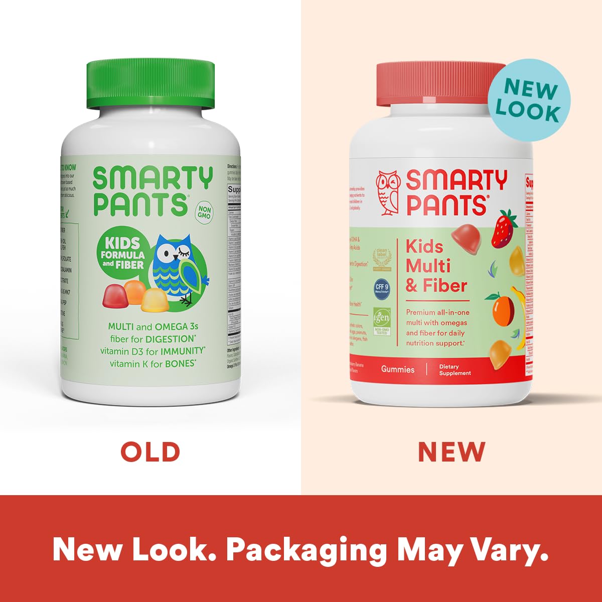 SmartyPants Kids Multivitamin Gummies and Fiber Supplement: Omega 3 Fish Oil (EPA/DHA) & Teen Guy Multivitamin Gummies: Omega 3 Fish Oil (EPA/DHA)