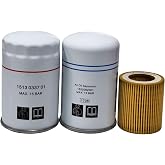 2901086501 Filter Kit Compatible with GX2 GX3 GX4 GX5 Compressor Replacement Parts 1622062301 Oil Separator+1513033701 Oil Filter+1622065800 Air Filter