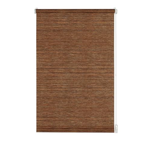 Gardinia Tenda a Rullo con Morsetto di Fissaggio o Adesiva, per Luce Diurna, Opaca, Kit di Montaggio Incluso, EASYFIX Tenda a Rullo Naturale, Nougat, 60 x 150 cm (LxA), Tessuto