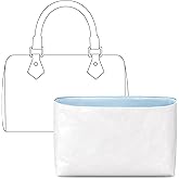 FANJI Project Purse Organizer Insert for LV Speedy Nano Handbag,Custom Fit Inside Premium Celeste Lightweight WaterResistant Tote Bag Insert