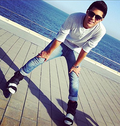 Powerslide Doop Fothon Inline Skates LEDs Black (Black)