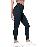ODODOS Body-Hugging Workout Leggings with Back Pocket for Women, 25" /28" High Waist Yoga Pants