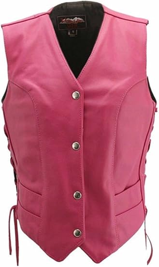 hot pink leather motorcycle jacket