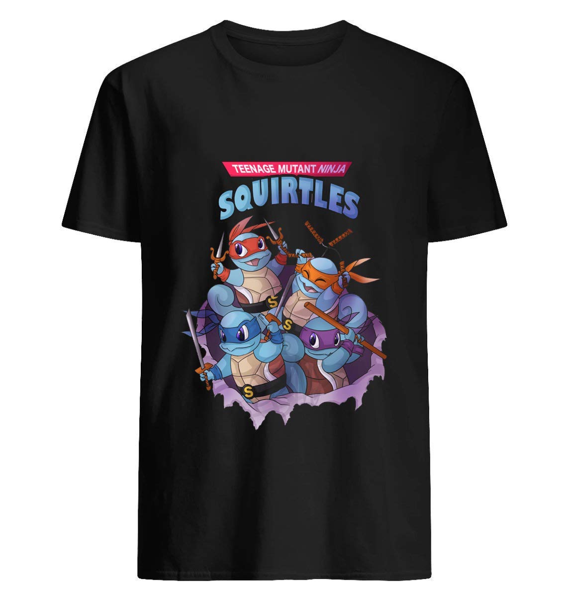 Ninja - Teenage Mutant Ninja Squirtles 74 T shirt Hoodie for Men Women Unisex