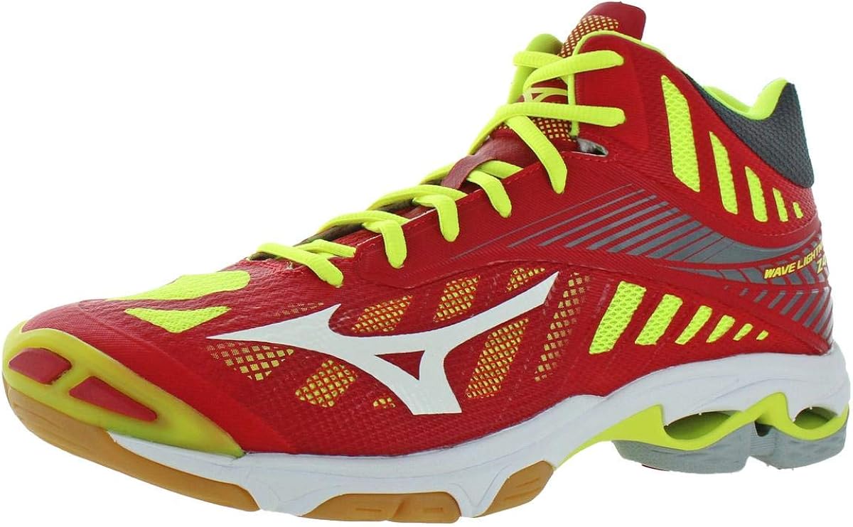 Mizuno Mens Wave Lightning Z4 Mid LaceUp Volleyball Shoes