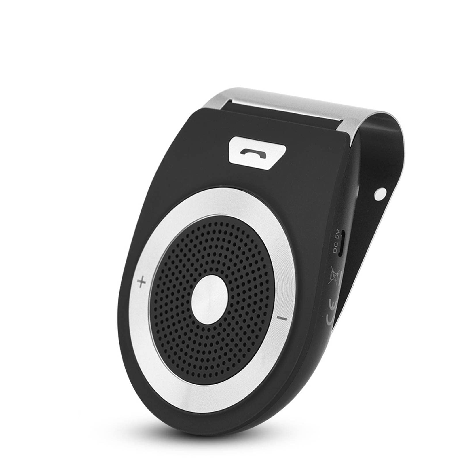 Car Wireless Bluetooth, Mini Portable Smart Hands-Free Wireless Phone Speaker Rechargeable, Long Standby, High Sensitivity Microphone.