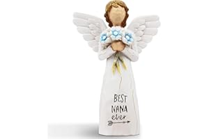 AUKEST Nana Gifts - Gifts for Nana, Nana Birthday Gifts, Mothers Day Birthday Gifts for Grandma, Best Nana Ever Gifts,Grandma Birthday Gifts - Sculpted Hand-Painted Figure