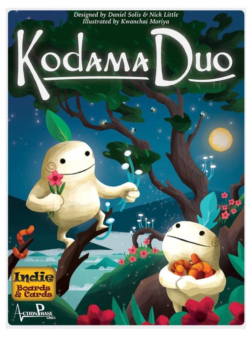 Indie Boards and Cards | Kodama Duo | Card Game | Ages 14+ | 2 Players | 30 Minutes Playing Time