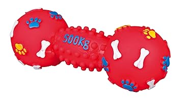 Trixie Dumbbell Vinyl Rubber Dog Toy - Medium