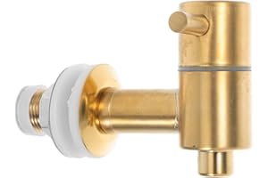 KALLORY Water Dispenser Faucet Replacement Tap 304 Stainless Steel Gold Spigot for 16-24mm Hole Beverage