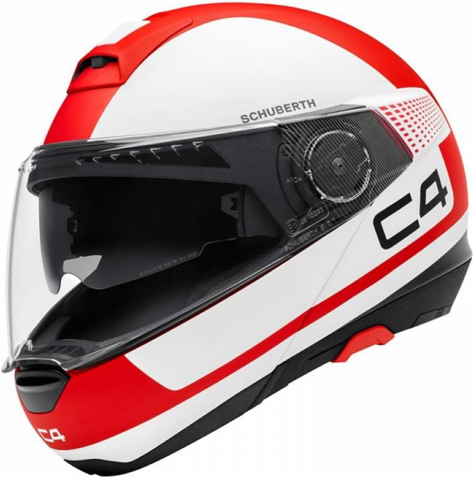 Schuberth C4 Legacy Red Motorcycle Helmet