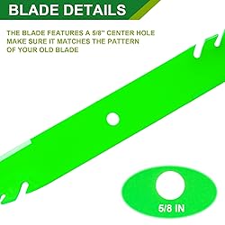 JSXDNWYJ Mower Mulching Blades for S Cag F erris