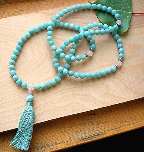 8mm Amazonite Mala