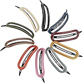 Beatifufu Oval Hair Clip Set for Women and Girls 3.15 Inch Durable Simple Bobby Pins Hair Accessories for Everyday Styling and Special Occasions