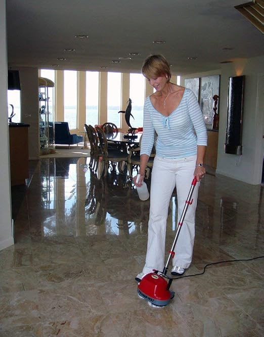 Boss Cleaning Equipment B200752 Scrubber Gloss Boss 470rpm 18 3 Wire Cord Red