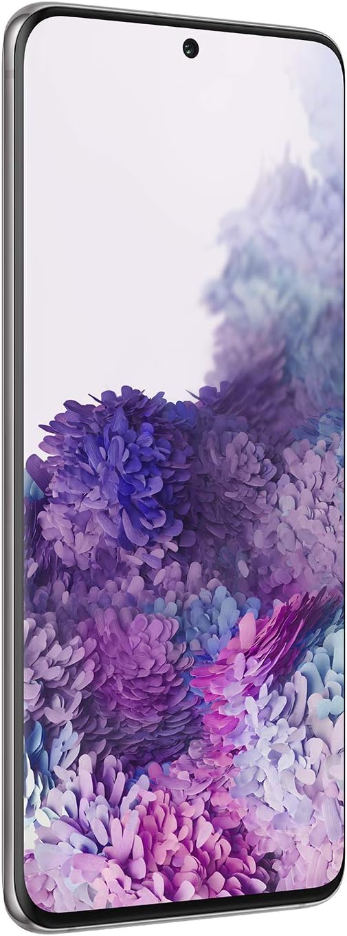 Samsung Galaxy S20 5G Factory Unlocked New Android Cell Phone US Version, 128GB of Storage, Fingerprint ID and Facial Recognition, Long-Lasting Battery, Cosmic Gray