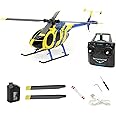 RC ERA C184 MD500 100 Size RC Helicopter 4CH, 6-Axis Gyroscope RTF With Optical Sensor & Upgraded Transmitter - Remote Control Electric Helicopter Outdoor For Adults & Beginners